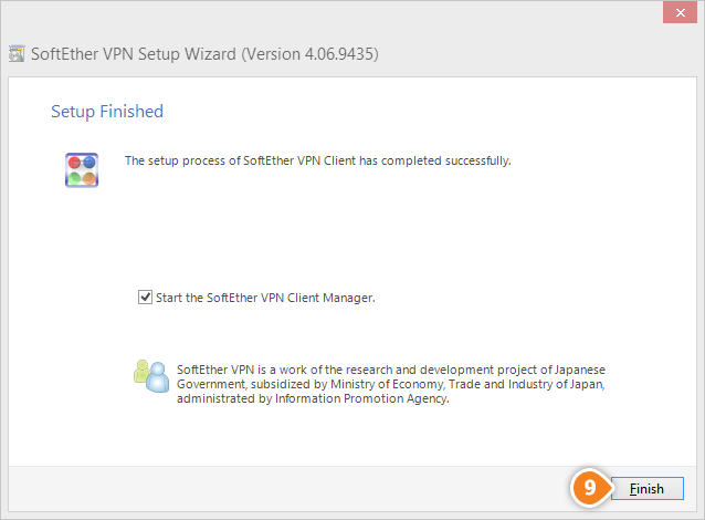 How to set up SoftEther VPN on Windows: Step 7