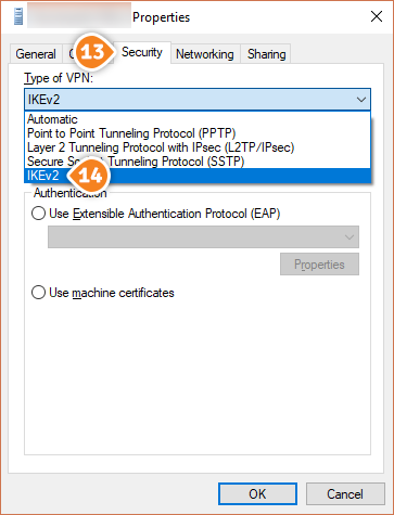 How to set up IKEv2 VPN on Windows 10: Step 9