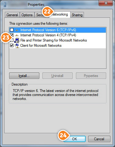 How to set up PPTP on Windows 7: Step 11