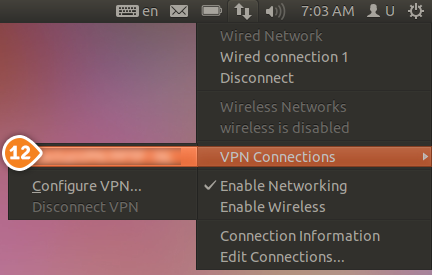How to set up PPTP VPN on Ubuntu: Step 5
